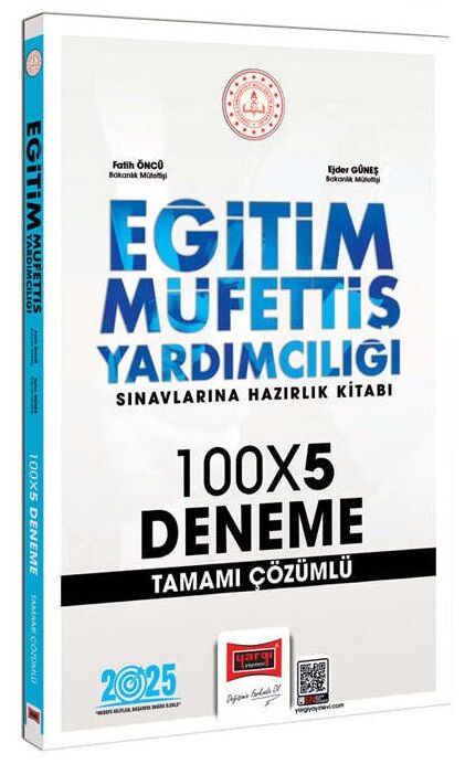 Yargı 2025 GYS MEB Eğitim Müfettiş Yardımcılığı 100x5 Deneme Çözümlü Yargı Yayınları