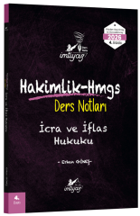 İmtiyaz 2026 HMGS Hakimlik İcra ve İflas Hukuku Ders Notları 4. Baskı - Erhan Güneş İmtiyaz Yayıncılık
