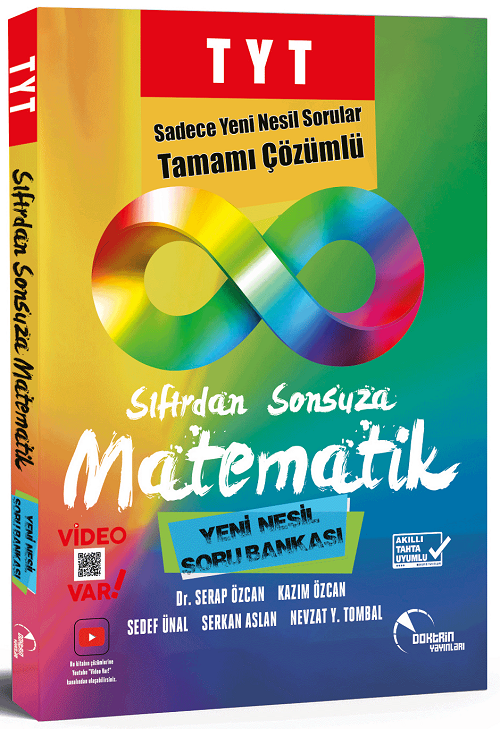 Doktrin YKS TYT Sıfırdan Sonsuza Matematik Yeni Nesil Soru Bankası Çözümlü - Kazım Özcan Doktrin Yayınları