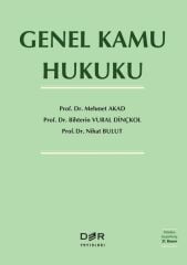 Der Yayınları Genel Kamu Hukuku 21. Baskı - Mehmet Akad Der Yayınları