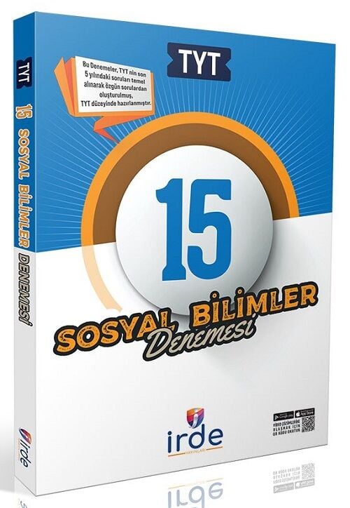 İrde YKS TYT Sosyal Bilimler 15 Deneme Çözümlü İrde Yayınları