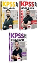 Yargı 2027 KPSS Tarih + Coğrafya + Vatandaşlık Konu Anlatımı 3 lü Set Yargı Yayınları