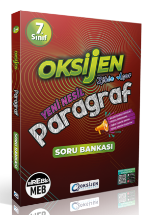 Oksijen 7. Sınıf Paragraf Oksijen Soru Bankası Oksijen Yayınları