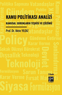 Gazi Kitabevi Kamu Politikası Analizi 2. Baskı - Mete Yıldız Gazi Kitabevi