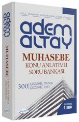 Monopol KPSS A Grubu Muhasebe Konu Anlatımlı Soru Bankası 9. Baskı - Adem Altay Monopol Yayınları