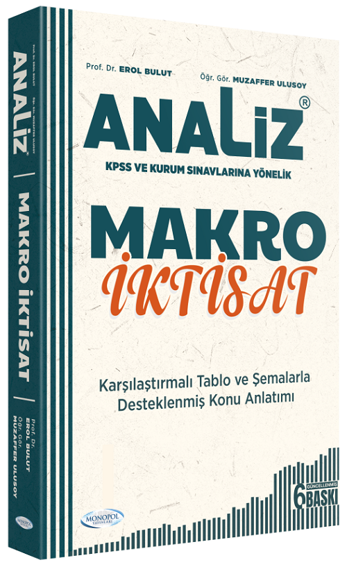 Monopol KPSS A Grubu Analiz Makro İktisat Konu Anlatımı 6. Baskı Monopol Yayınları