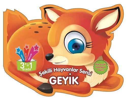 Şekilli Hayvanlar Serisi - Geyik Parıltı Yayınları