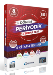 Oksijen 8. Sınıf LGS 1. Dönem Periyodik Tekrar Seti Oksijen Yayınları