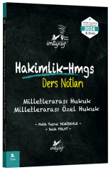 İmtiyaz 2026 HMGS Hakimlik Milletlerarası Hukuk, Milletlerarası Özel Hukuk Ders Notları 2. Baskı - Fatih Tuğrul Demirkale İmtiyaz Yayıncılık