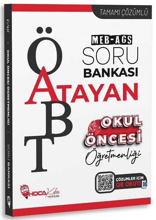 Hoca Kafası ÖABT MEB-AGS Okul Öncesi Öğretmenliği Atayan Soru Bankası Çözümlü Hoca Kafası Yayınları