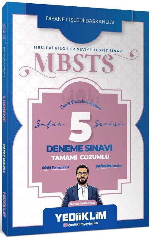 Yediiklim 2027 MBSTS Safir 5 Deneme Çözümlü - Burhan Karakışla Yediiklim Yayınları