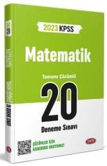 SÜPER FİYAT - Data 2023 KPSS Matematik 20 Deneme Çözümlü Data Yayınları