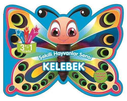 Şekilli Hayvanlar Serisi - Kelebek Parıltı Yayınları