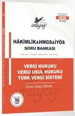 İmtiyaz 2026 HMGS Hakimlik İYÖS Vergi, Vergi Usul Hukuku, Türk Vergi Sistemi Soru Bankası 4. Baskı - Emek Sultan Özkan İmtiyaz Yayıncılık