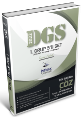 SÜPER FİYAT - İntibak DGS Türkiye Geneli 5 Deneme 1. Grup İntibak Yayınları