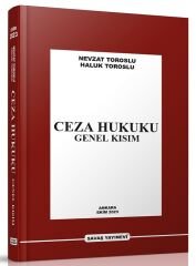 Savaş 2023 Ceza Hukuku Genel Kısım - Nevzat Toroslu Savaş Yayınları