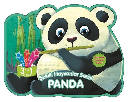 Şekilli Hayvanlar Serisi - Panda Parıltı Yayınları