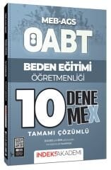 İndeks Akademi 2026 ÖABT MEB-AGS Beden Eğitimi Öğretmenliği 10 DenemeX Çözümlü İndeks Akademi Yayıncılık