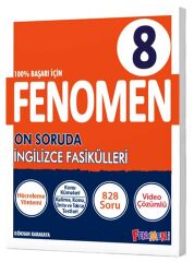Gama 8. Sınıf İngilizce Fenomen Fasikülleri On Soruda Gama Yayınları