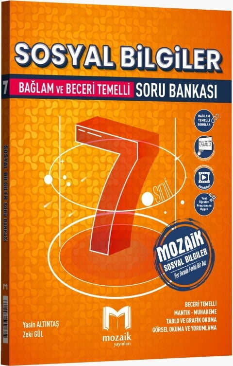 Mozaik 7. Sınıf Sosyal Bilgiler Soru Bankası Mozaik Yayınları