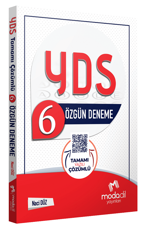 Modadil YDS 6 Özgün Deneme Modadil Yayınları