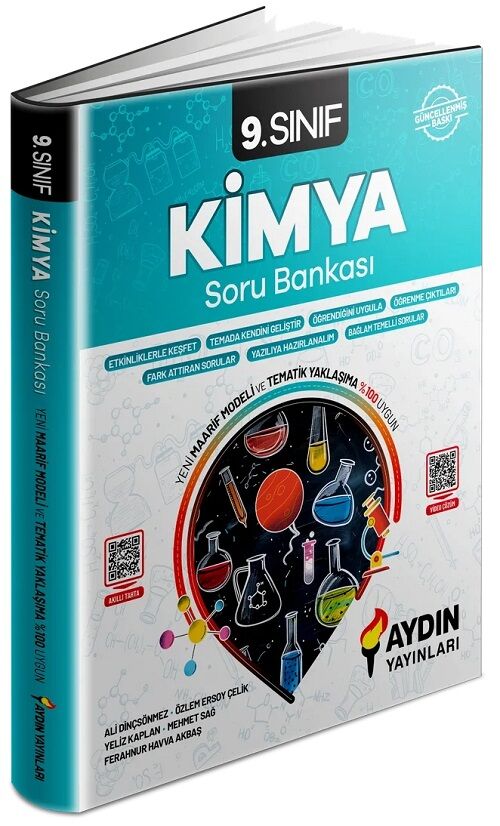 Aydın 9. Sınıf Kimya Maarif Modeli Soru Bankası Aydın Yayınları