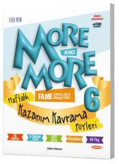 Kurmay ELT More and More English 6 Haftalık Kazanım Kavrama Föyleri Kurmay ELT Yayınları