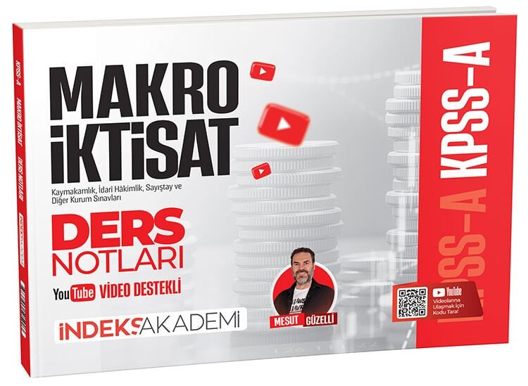 İndeks Akademi 2027 KPSS A Grubu Makro İktisat Video Ders Notları - Mesut Güzelli İndeks Akademi Yayıncılık