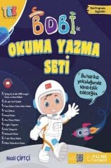 Palme Astronot Bobi ile Okuma Yazma Seti 17 Kitap Palme Yayınları
