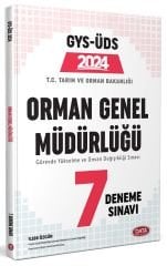 Data 2024 GYÜD OGM Orman Genel Müdürlüğü 7 Deneme Görevde Yükselme Ünvan Değişikliği Data Yayınları