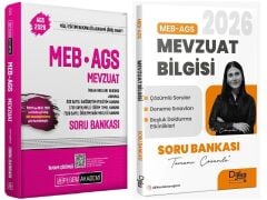 YENİ AGS - Pegem + Dijika 2026 MEB-AGS Mevzuat Bilgisi Soru Bankası 2 li Set Pegem Akademi + Dijika Yayınları