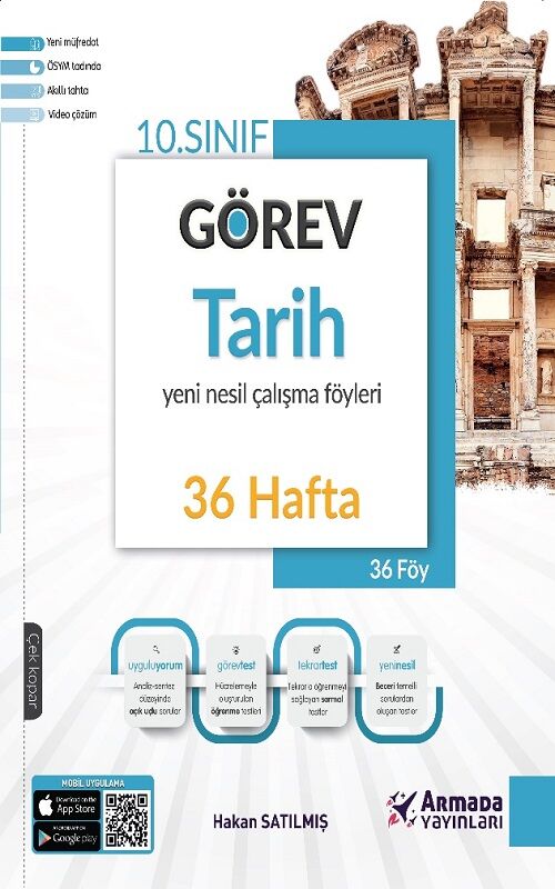 Armada 10. Sınıf Tarih Görev Yeni Nesil Çalışma Föyleri Armada Yayınları