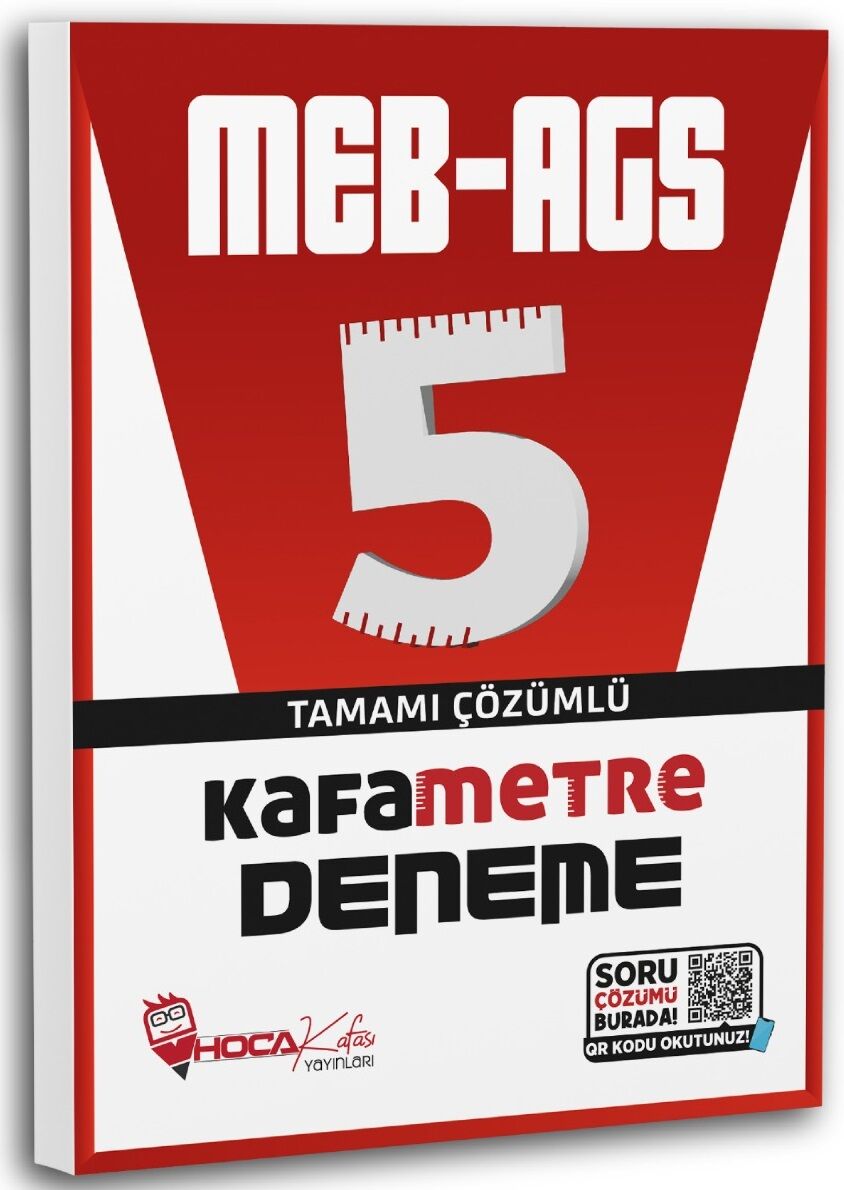 Hoca Kafası 2025 MEB-AGS Tüm Dersler KAFAMETRE 5 Deneme Çözümlü Hoca Kafası Yayınları