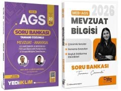 YENİ AGS - Yediiklim + Dijika 2026 MEB-AGS Mevzuat Soru Bankası 2 li Set - Bülent Tanık, Yasin Yıldız Yediiklim + Dijika Yayınları