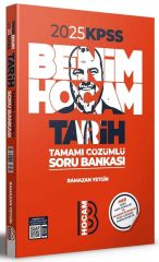Benim Hocam 2025 KPSS Tarih Soru Bankası Çözümlü - Ramazan Yetgin Benim Hocam Yayınları