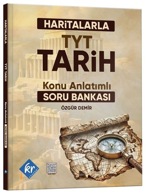 KR Akademi YKS TYT Haritalarla Tarih Konu Anlatımlı Soru Bankası - Özgür Demir KR Akademi Yayınları