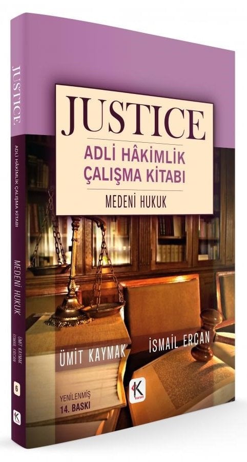 Kuram Justice Adli Hakimlik Çalışma Kitabı Medeni Hukuk Kuram Kitap