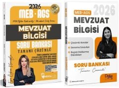 YENİ AGS - Hoca Kafası + Dijika 2026 MEB-AGS Mevzuat Bilgisi Soru Bankası 2 li Set - Esra Özkan Karaoğlu Hoca Kafası + Dijika Yayınları