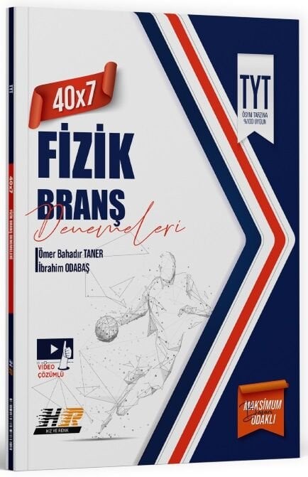 Hız ve Renk YKS TYT Fizik 40x7 Deneme Hız ve Renk Yayınları