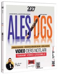 Yargı 2027 ALES DGS Türkçe Paragraf Sözcükte Anlam Sözel Mantık Video Ders Notları - İbrahim İşbilir Yargı Yayınları