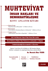 Gazi Kitabevi Muhteviyat İnsan Hakları ve Demokratikleşme Konu Anlatım Kitabı - Mustafa İlker Tekir Gazi Kitabevi