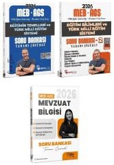YENİ AGS - Hoca Kafası + Dijika 2026 MEB-AGS Eğitimin Temelleri + Eğitim Bilimleri + Mevzuat Bilgisi Soru Bankası 3 lü Set - Ömer Ekici Hoca Kafası + Dijika Yayınları