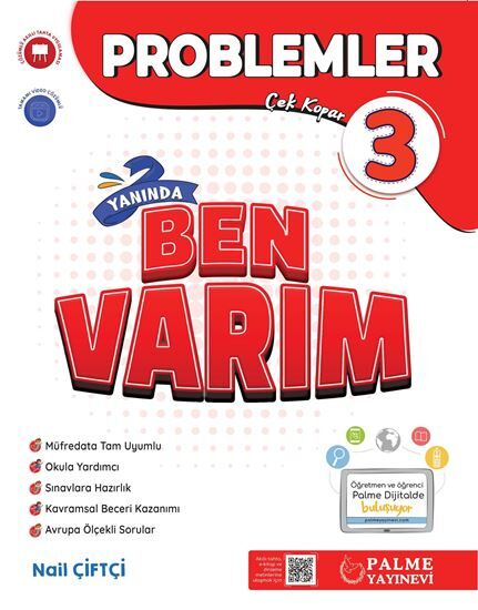 Palme 3. Sınıf Problemler Yanında Ben Varım Soru Kitabı Palme Yayınları