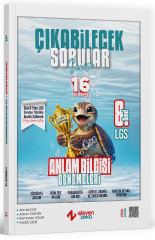 İşleyen Zeka 8. Sınıf LGS Anlam Bilgisi Çıkabilecek Sorular 16 Deneme İşleyen Zeka Yayınları