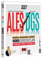 Yargı 2027 ALES DGS Matematik Sayısal Mantık Geometri Video Ders Notları - Deniz Atalay Yargı Yayınları