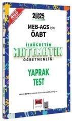 Yargı 2025 ÖABT MEB-AGS İlköğretim Matematik Öğretmenliği Yaprak Test Yargı Yayınları