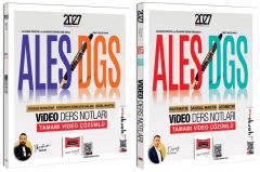 Yargı 2027 ALES DGS Sözel Sayısal Mantık Video Ders Notları 2 li Set - İbrahim İşbilir Yargı Yayınları
