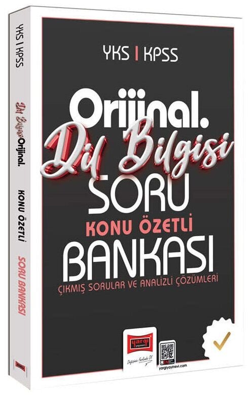 Yargı 2026 KPSS YKS Dil Bilgisi Orijinal Konu Özetli Soru Bankası Çözümlü Yargı Yayınları