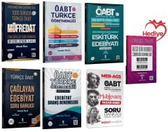 Türkçe ÖABTDEYİZ ÖABT Türkçe Öğretmenliği Edebiyat 6 lı Set - Enes Kaan Şahin Türkçe ÖABTDEYİZ - HEDİYELİ