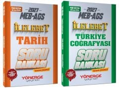 Yönerge 2027 MEB-AGS Tarih + Türkiye Coğrafyası İlelebet Soru Bankası 2 li Set Yönerge Yayınları